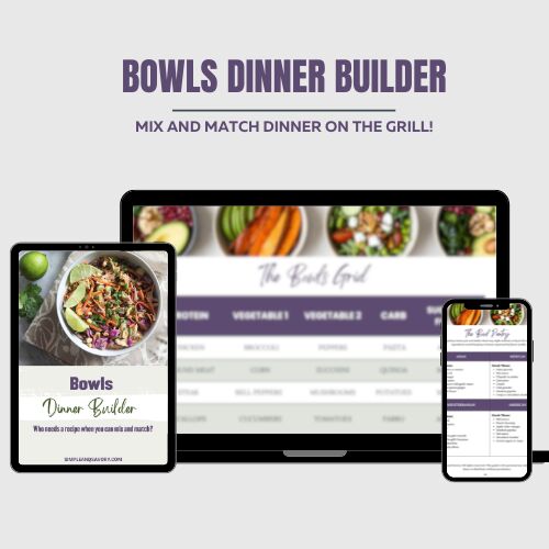 Bowls Dinner Builder