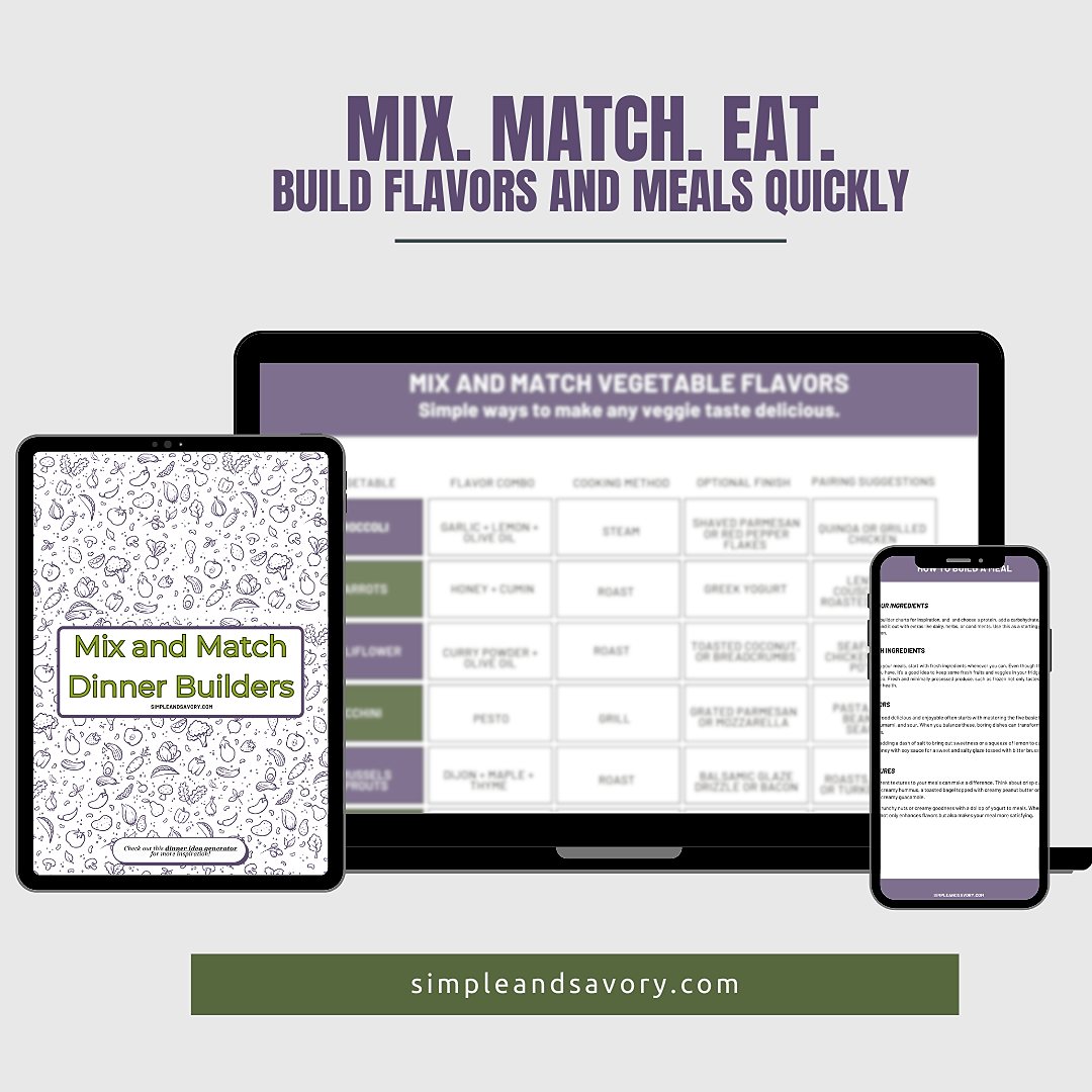 Mix and Match Dinner Builders